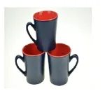 Two Colored Coffee Screen Printing Mugs 